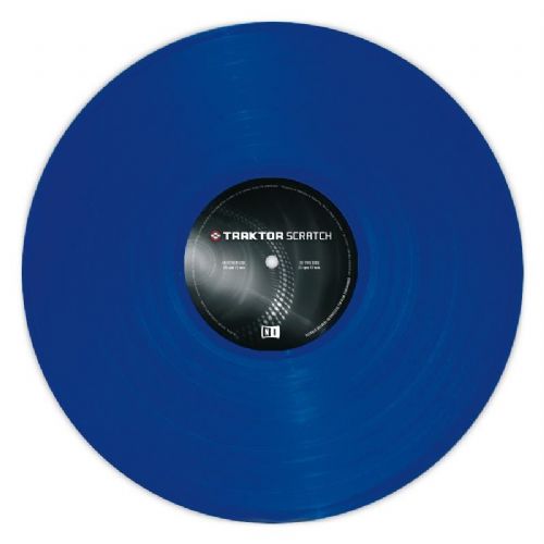 Native Instruments Traktor Scratch Blue Vinyl Replacement DJ Equipment