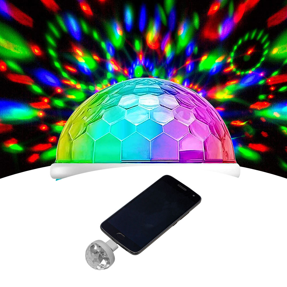 Cheetah Mini 4 LED USB Disco Ball Party Lighting Effect