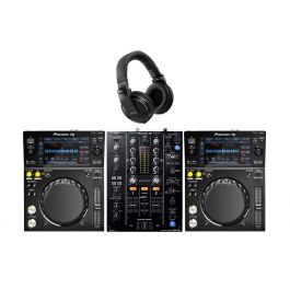 Pioneer DJ XDJ-700, DJM-450 and HDJ-X5 DJ Equipment Package