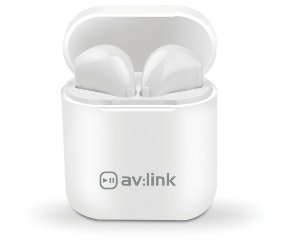 AV:Link Ear Shots Wireless Earphones with Power Case