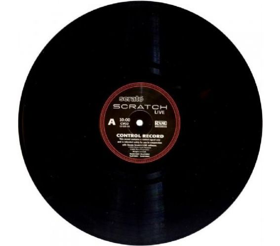 Replacement Black Serato Vinyl