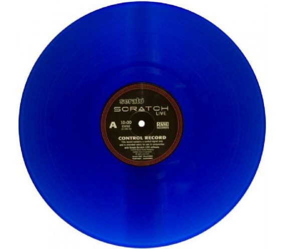 Replacement Blue Serato Vinyl