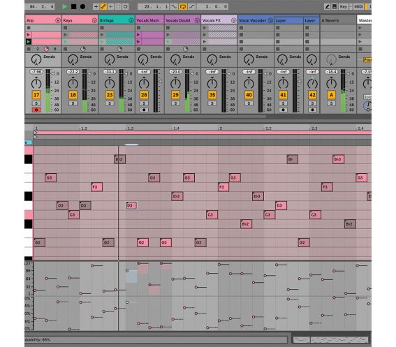 Ableton Live 11 Intro Music Production Software (Download Only)