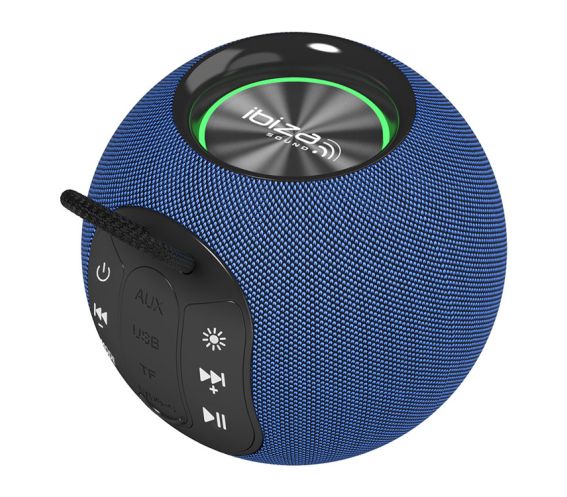 Ibiza Sound Boomy Powerful Small Portable Speaker with BT and TWS