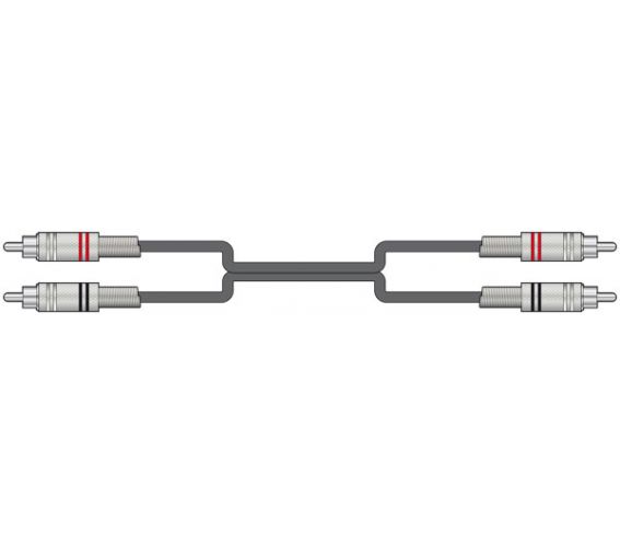 Chord Audio Cable Twin RCA Twin RCA