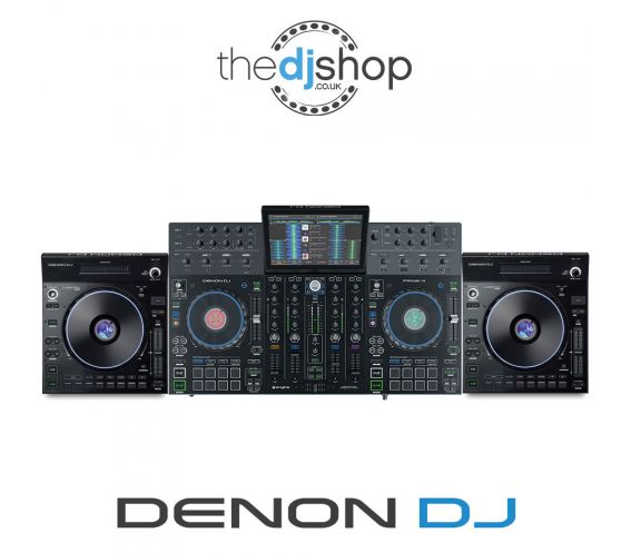 Denon DJ PRIME 4 Deck Bundle PRIME 4 LC6000 MAIN