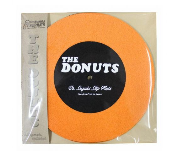 Dr Suzuki The Donuts 7 Inch Slipmats (Black-Orange)
