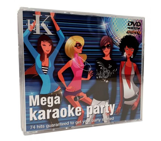 Easy Karaoke Mega Karaoke Party 4 Disc Set
