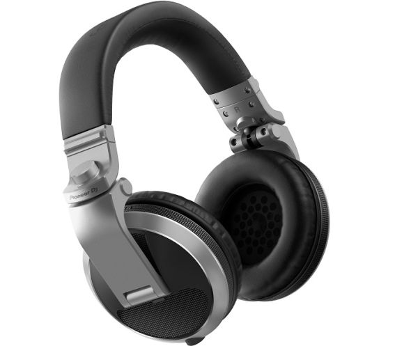 Pioneer HDJ-X5 silver DJ Headphones