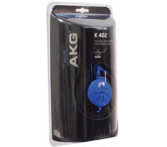 AKG K 402 Foldable Headphones Packaging