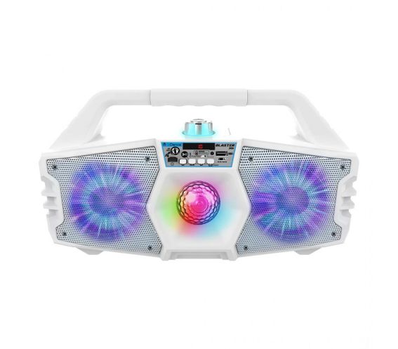 iDance Blaster 301 Rechargeable Karaoke Party System, White