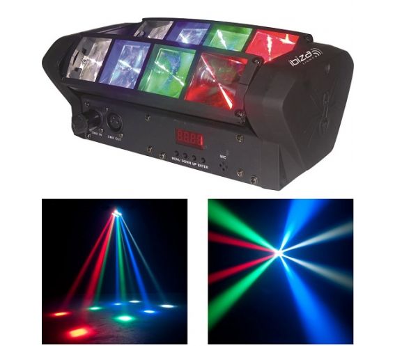 Ibiza Light LED8-Mini Light Effect