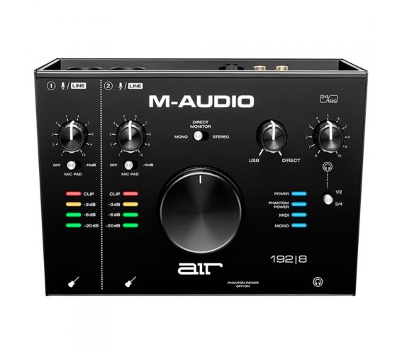 M-Audio 192|8 USB Audio Interface Top