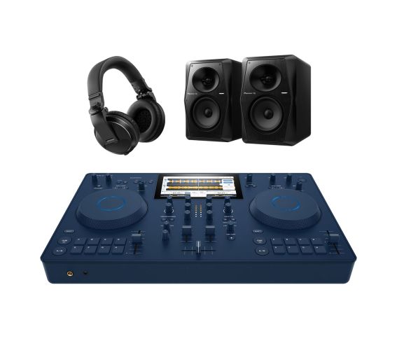 AlphaTheta DJ Controller Bundle OMNIS-DUO, HDJ-X5 and VM-50