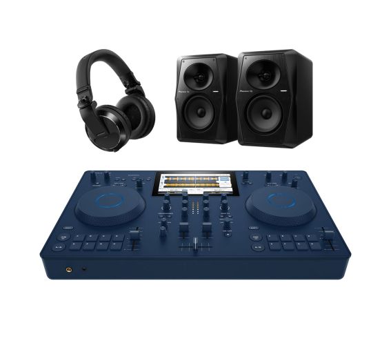 AlphaTheta OMNIS-DUO, HDJ-X7 and VM-70 DJ Controller Bundle