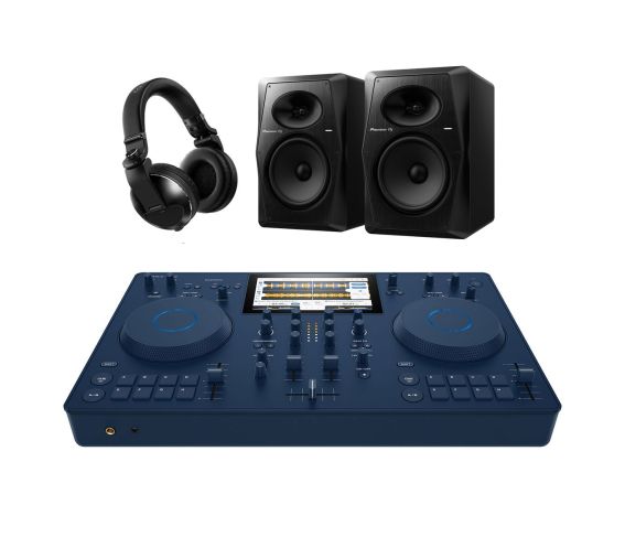AlphaTheta OMNIS-DUO, HDJ-X10 and VM-80 DJ Controller Bundle