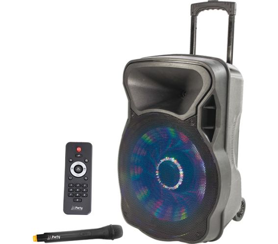 Party Sound and Light 15"LED Portable Speaker System