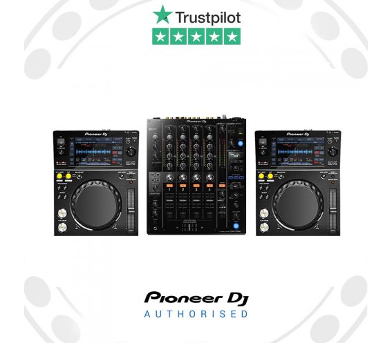 Pioneer XDJ-700 and DJM-750mk2 DJ Package
