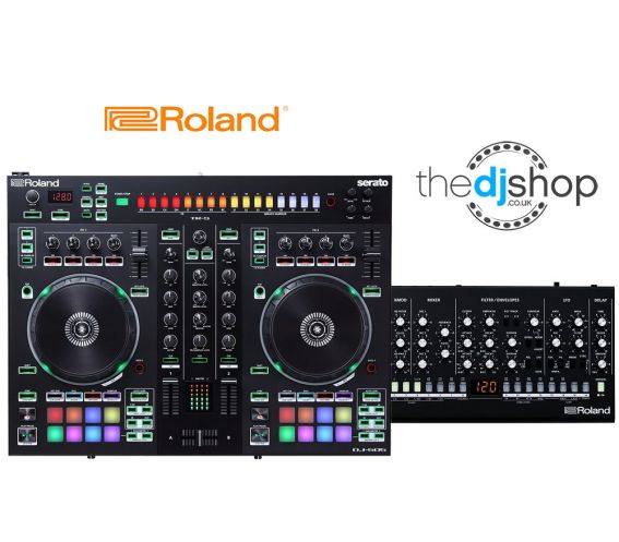 Roland DJ-505 DJ Controller + TB-3 Bass Synthesiser DJ Package