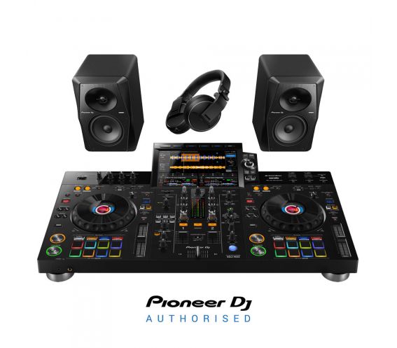 Effortlessly transition from the bedroom to the club with our top of the range RX3, VM-50 and HDJ-X5 all-in-one DJ bundle.