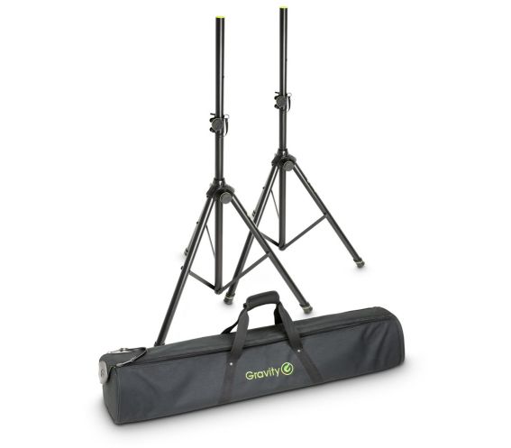 SS 5211 B SET 1 Set of 2 Aluminium Speaker Stands with Carrying Bag