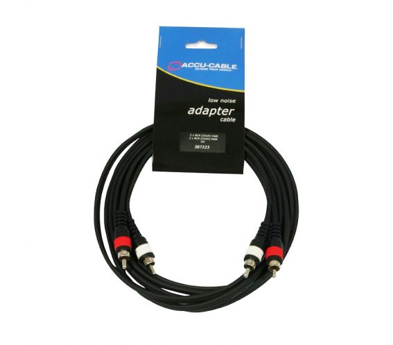 Accu-Cable TWIN RCA TO TWIN RCA 6.0M