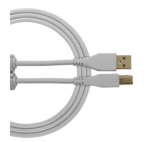 UDG Ultimate Audio Cable USB 2.0 A-B White Straight