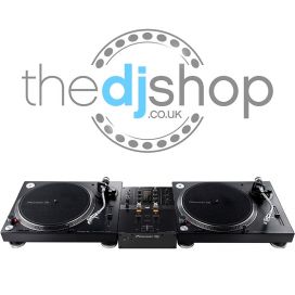 Pioneer PLX-500 Turntable and DJM-250Mk2 DJ Equipment Package