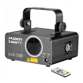 Kam iLink 750B Laser Light 500MW Blue Lighting Effect inc IR Remote