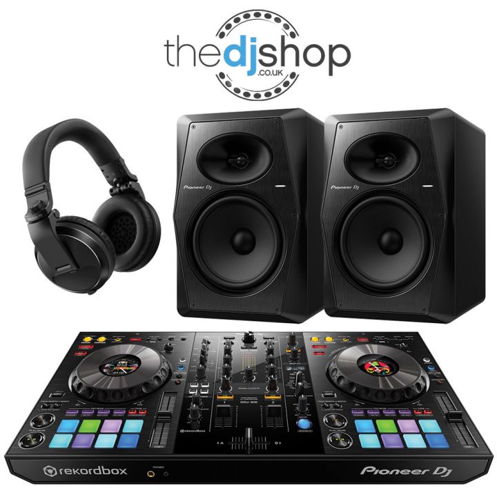 Pioneer DJ DDJ-800 Complete DJ Equipment Package