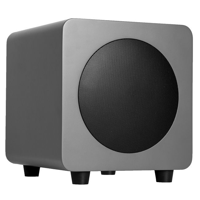 Matte White Kanto SUB6 6-inch Powered Subwoofer 