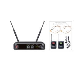 Chord XU2 Dual Bodypack UHF Microphone System