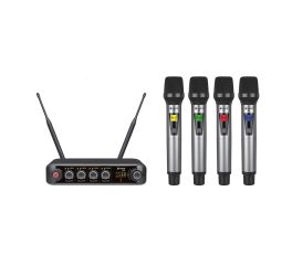 Chord XU4 Quad Handheld UHF Microphone System