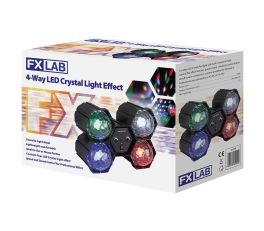 FXLab 4-Way LED Crystal Light Effect - packaging