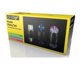 Cheetah G017KV Funki Battery Operated LED Party Set