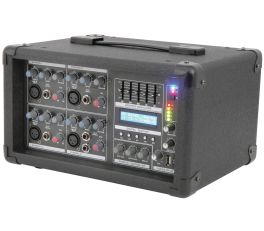 QTX QP475 75W RMS, 4 Channel Powered PA Mixer