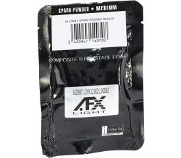 Introducing the AFX Light SPARK-POWDER-MEDIUM granulate for spark machines.