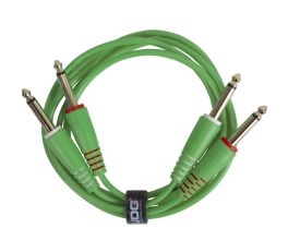 UDG U97004 2 x 1.4 inch Jack - 2 x 1.4 inch Jack 3m Cable Green