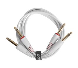 UDG U97004 2 x 1.4 inch Jack - 2 x 1.4 inch Jack 3m Cable White