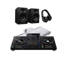 AlphaTheta XDJ-AZ, DM-40D, HDJ-X5 and Decksaver Bundle