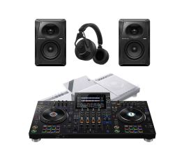 AlphaTheta XDJ-AZ, VM-50, HDJ-F10 and Decksaver Bundle