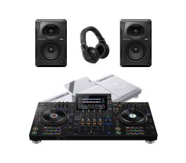 AlphaTheta XDJ-AZ, VM-50, HDJ-X5 and Decksaver Bundle main image