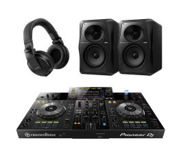 Pioneer XDJ-RR DJ Controller, VM-50 Speakers, HDJ-X5 Headphones