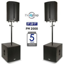 FBT ProMaxX PM 2000 Active PA System Package