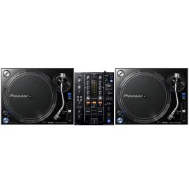 Pioneer PLX-1000 DJ Turntable and DJM-450Mk2 Mixer Package