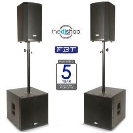 FBT VN3000 Professional Active PA System Bundle