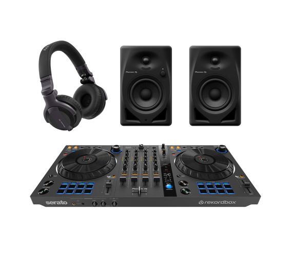 Pioneer DJ DDJ-FLX6-GT, DM-40 and CUE1 Bundle Deal