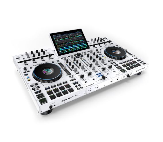 Denon DJ Prime 4+ DJ System Ltd Edition White