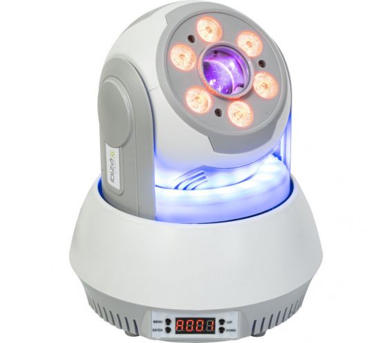 STAR-WASH-WH WASH MOVING HEAD WITH 30W GOBO SPOT & LED RING