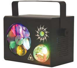 Gobo Fireflash 4-in-1 LED & Laser Effect